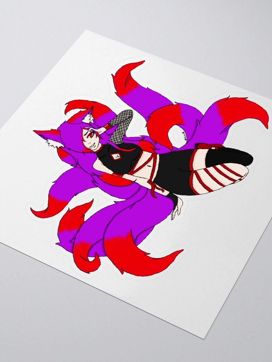 Red tail sticker product image (3)