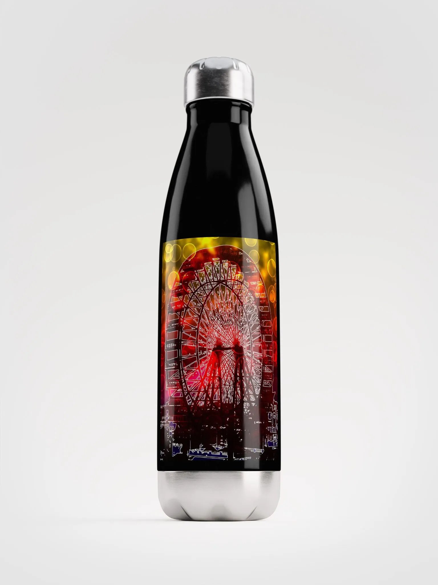 Vintage Worlds Fair Ferris Wheel Stainless Steel Waterbottle product image (1)