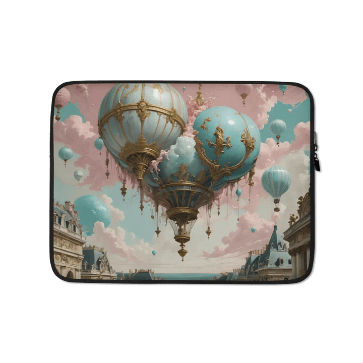 Rococo Reverie Montgolfiere Laptop Sleeve product image (1)