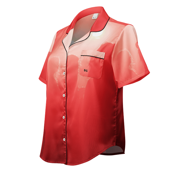 'Girls Are Dow' Silky Women's Pyjama Top product image (1)