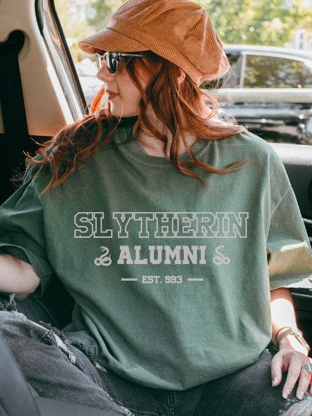 Slytherin Alumni Vintage Collegiate Style Shirt product image (5)