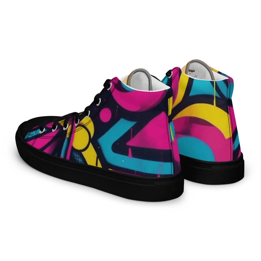 Viral Geometric Graffiti High Tops product image (6)