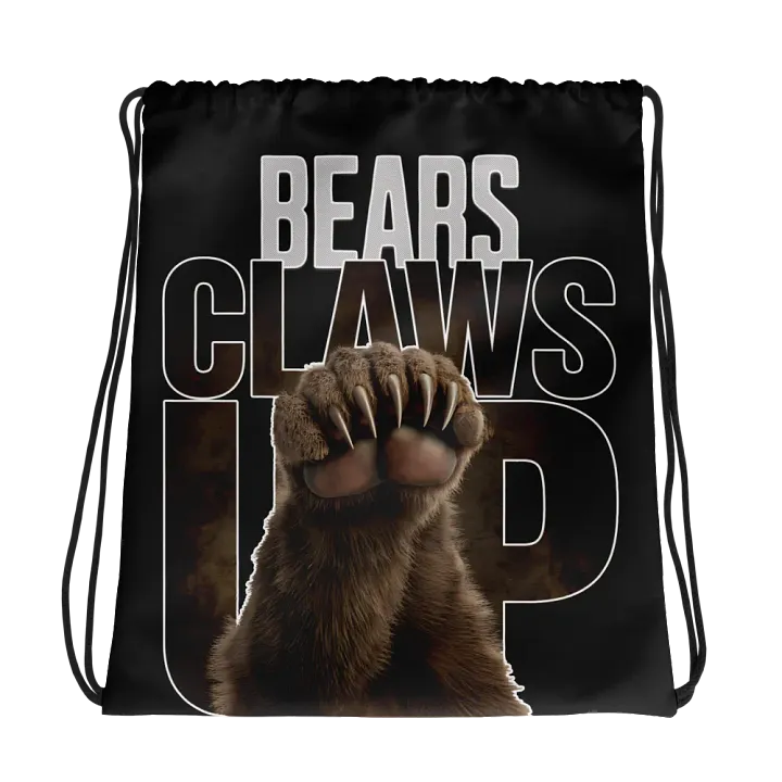 Bears Claws Up Drawstring Backpack | Chicago Bears | NFL Home Locker product image (1)