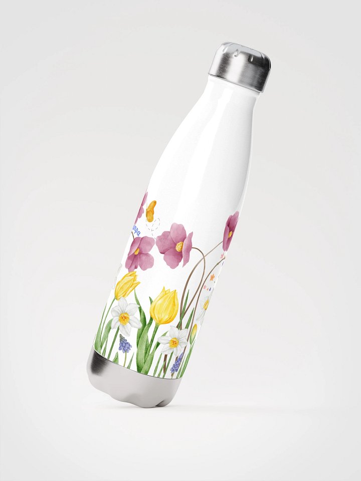 Blooming Beauty Stainless Steel Water Bottle product image (3)