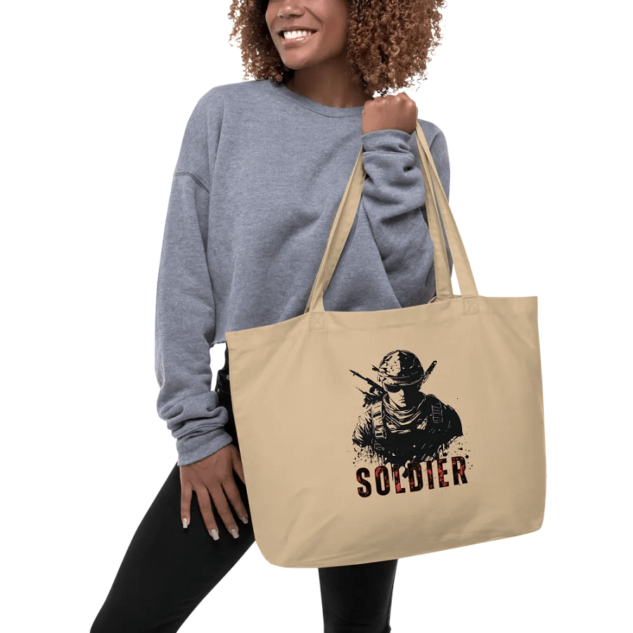 Warrior Soldier Eco Tote product image (5)