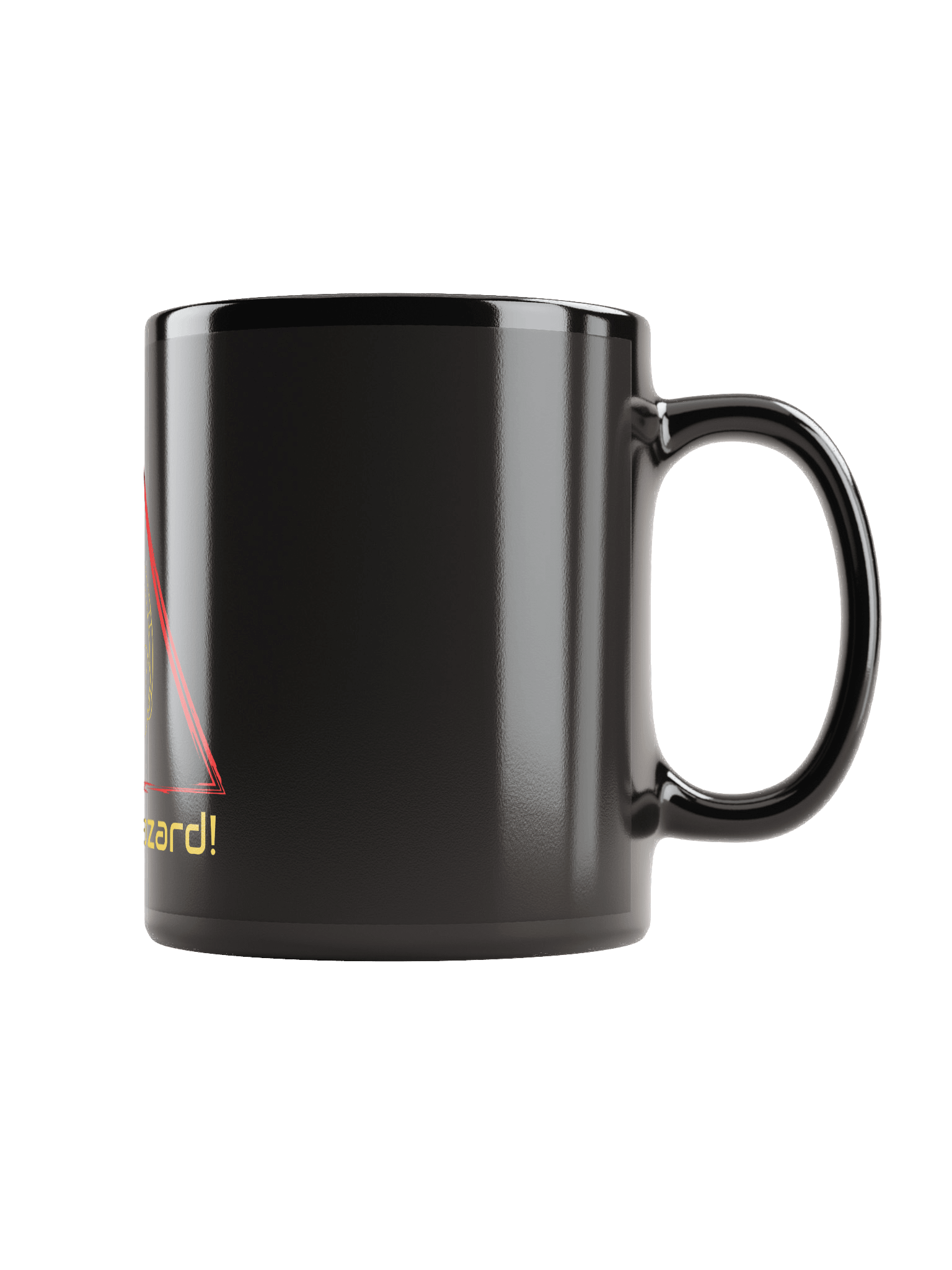 Sound Hazard! Black Glossy Mug product image (1)