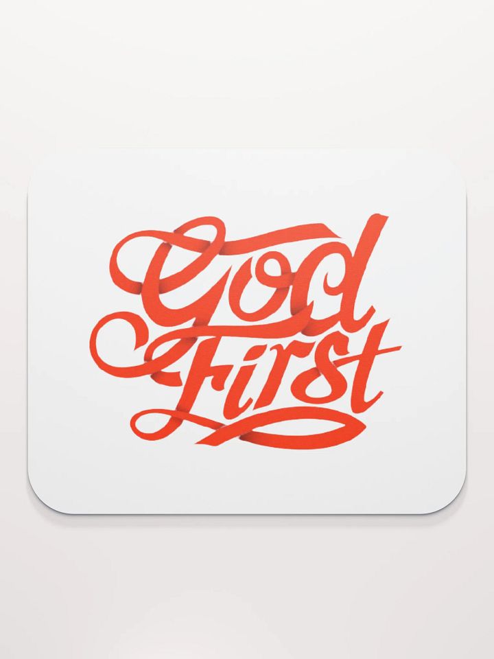 God first mouse pad product image (2)