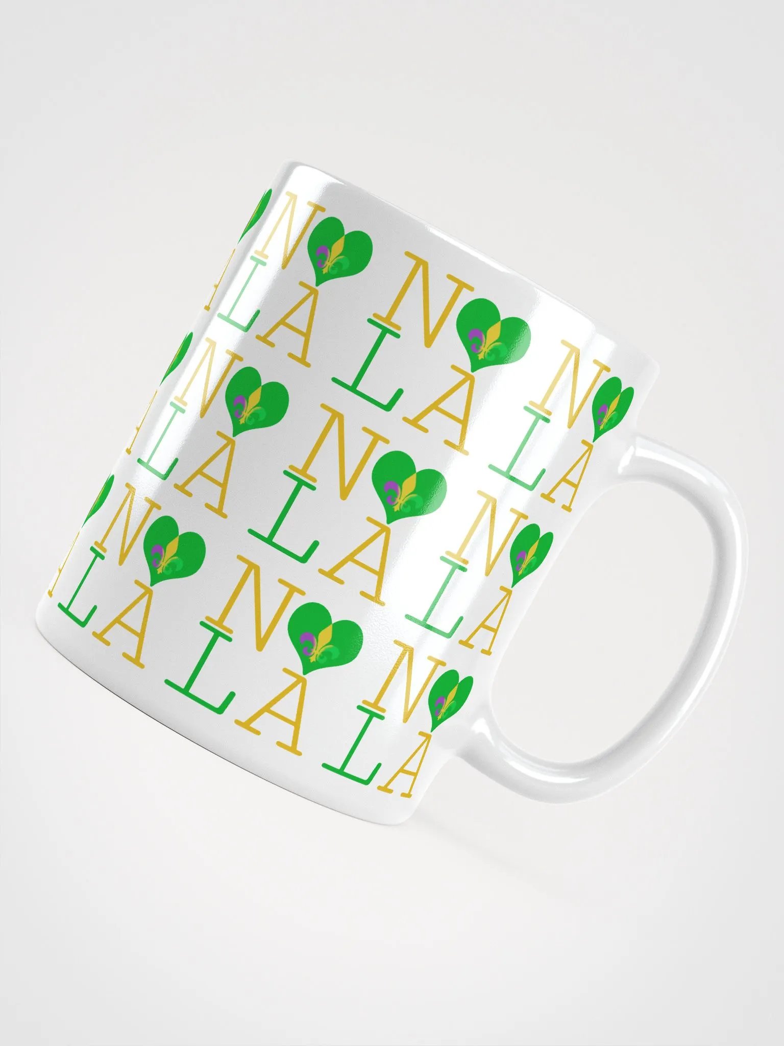 I LOVE NOLA **LEGACY MUG** (MARDI GRAS 2 FULL INFINITY) product image (12)