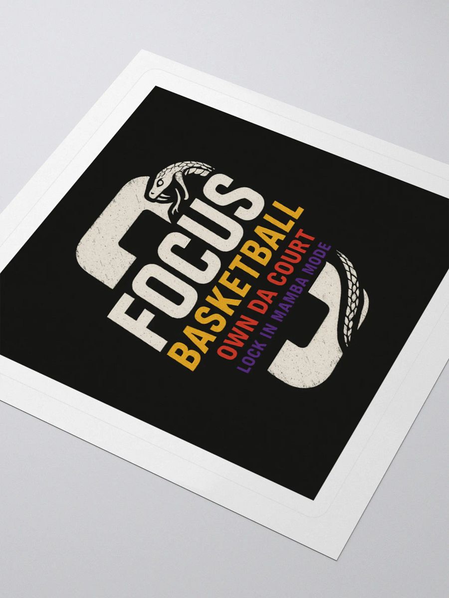 Mamba Mode Kiss Cut Stickers product image (9)