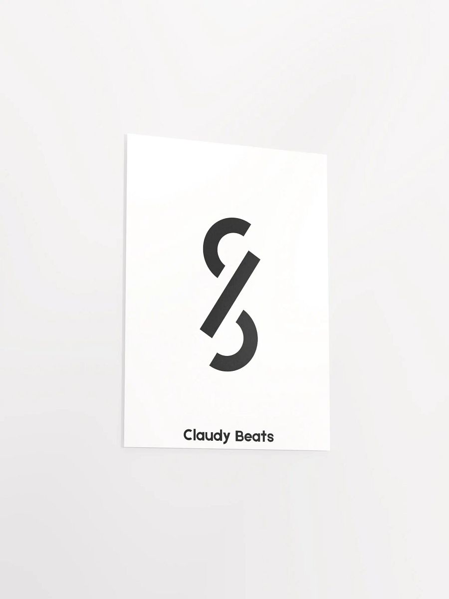 CLAUDY BEATS MIDNIGHT MUSE MATTE POSTER product image (3)