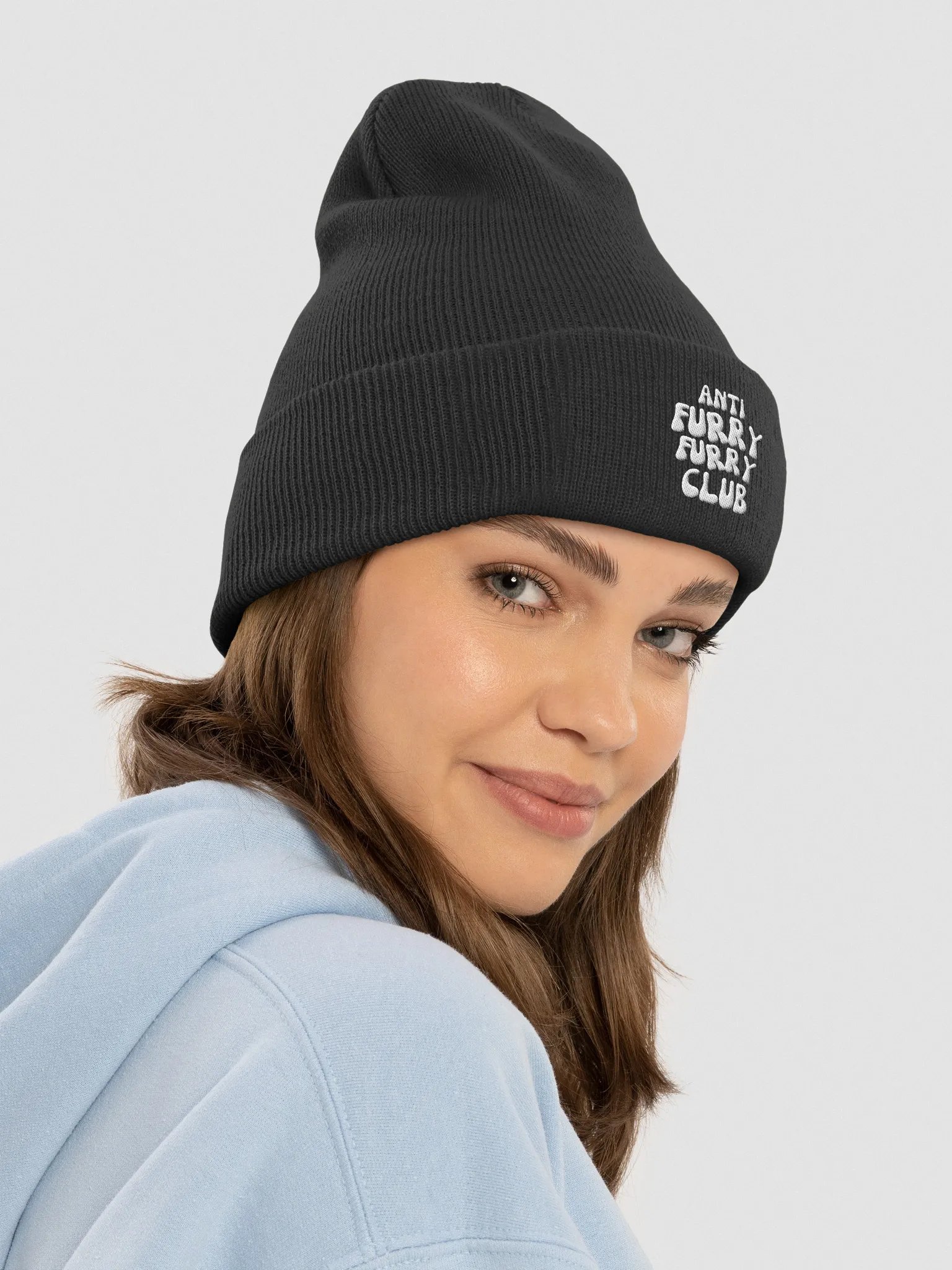 Anti Furry Furry Club Beanie product image (25)