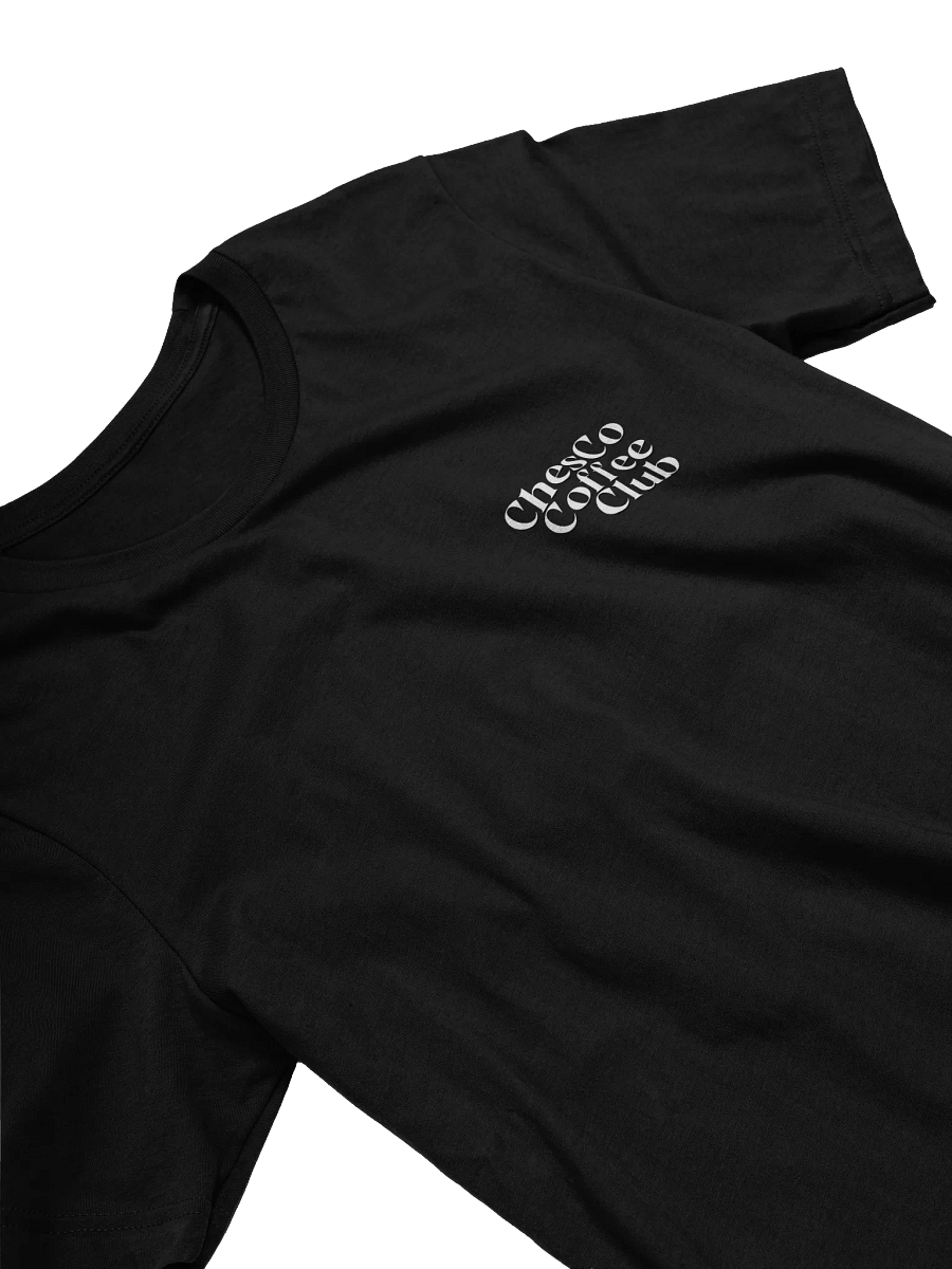 ChesCo Coffee Club Tee (Black) - LIMITED product image (3)