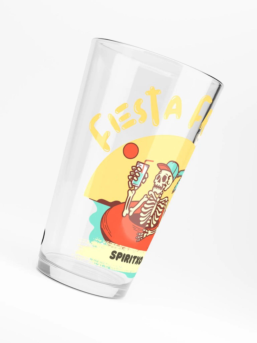 FIESTA SKELLY PINT GLASS product image (6)