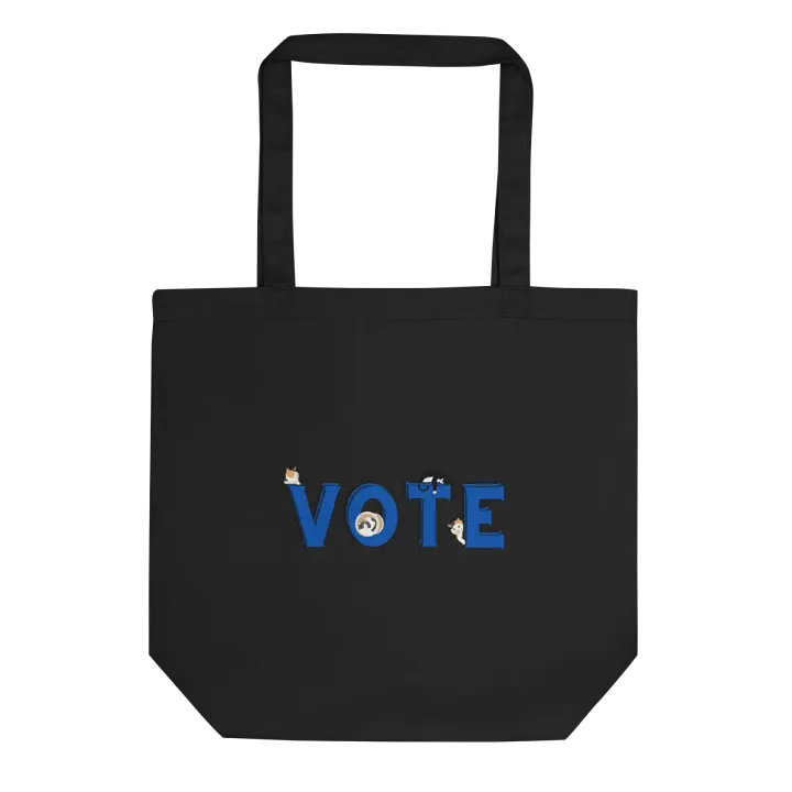 Cats Vote Tote Bag product image (1)