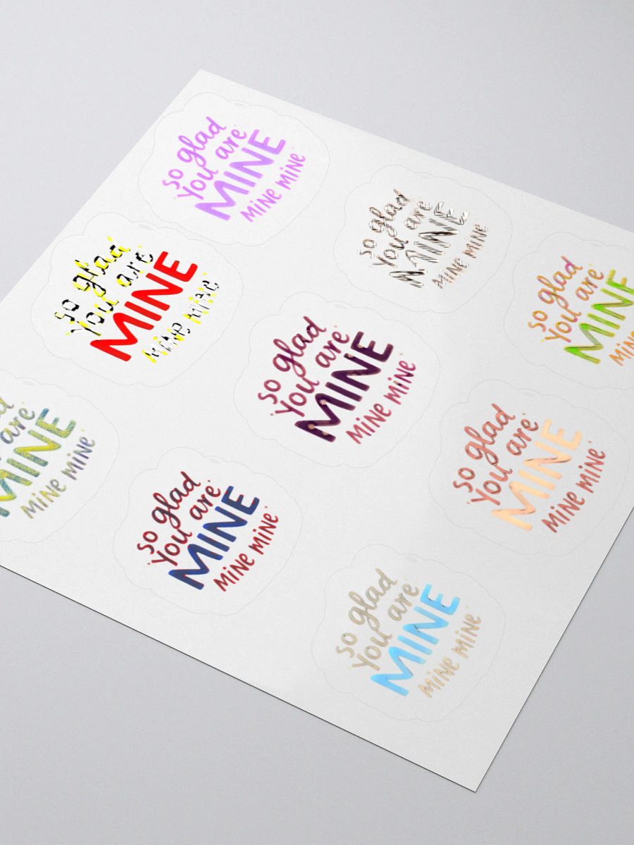 So Glad You Are Mine Stickers product image (12)