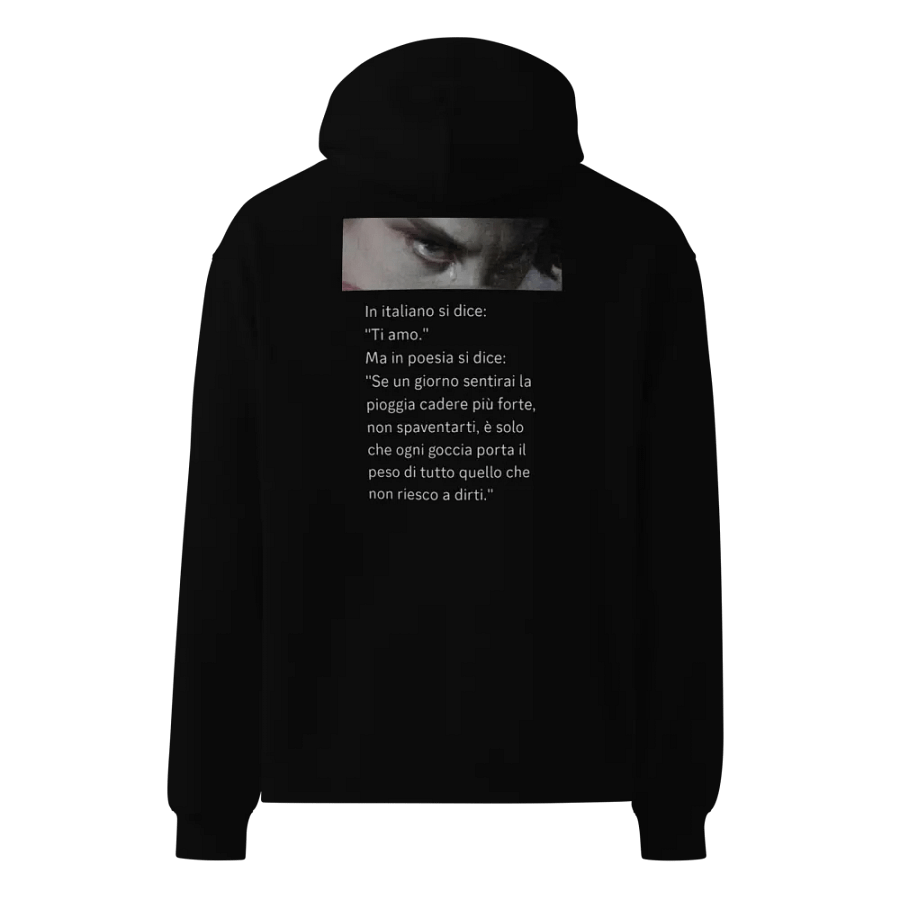 Luxe Gold Monogram Oversized Hoodie product image (3)