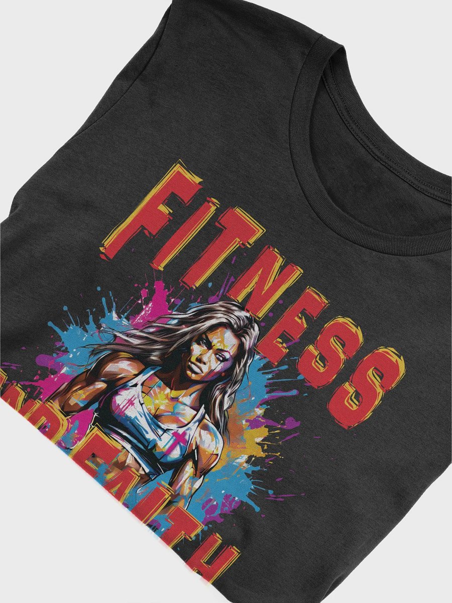 Fitness and Faith Committed To Both Christian Quote Workout Bodybuilding Motivational T-Shirt product image (9)
