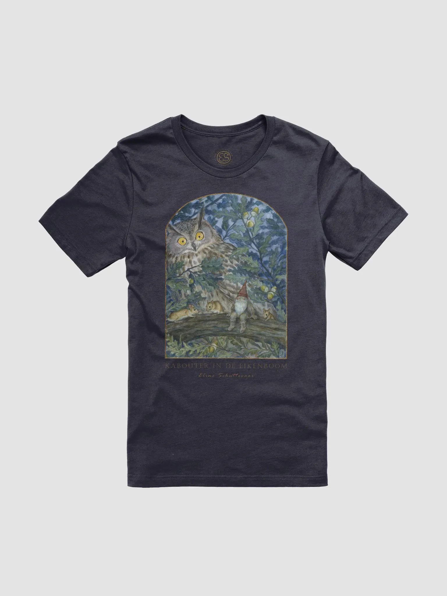 Kabouter in de eikenboom - Lightweight T-Shirt - Men's/Unisex product image (6)