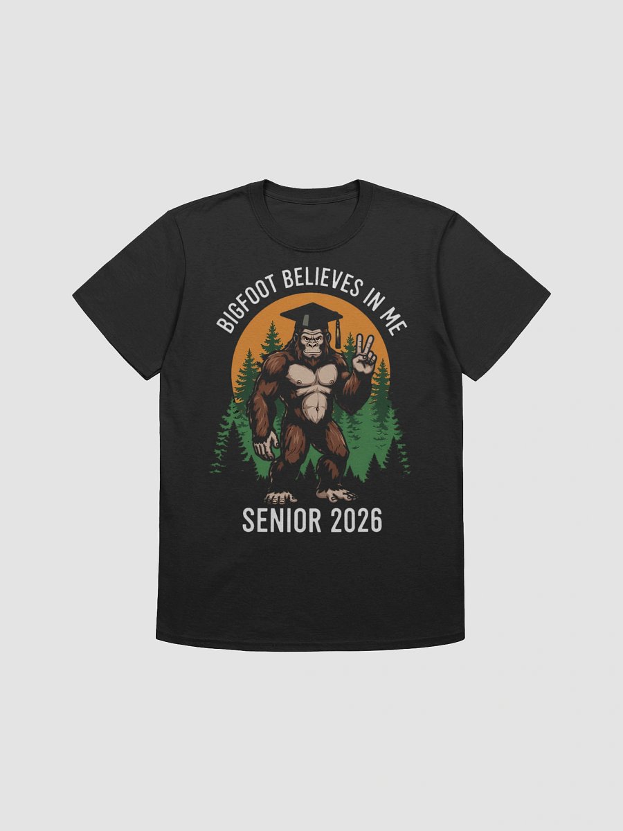 Bigfoot Believes in me Graduation T-Shirt product image (1)