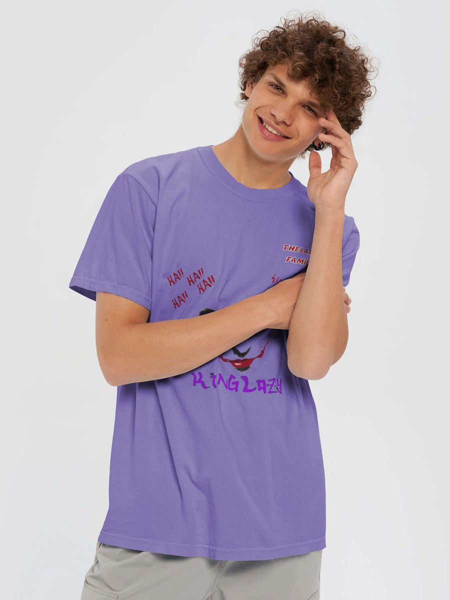 KingLazy purple t-shirt product image (5)