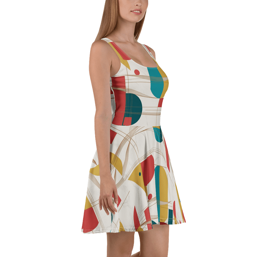 Geo Skater Dress product image (6)