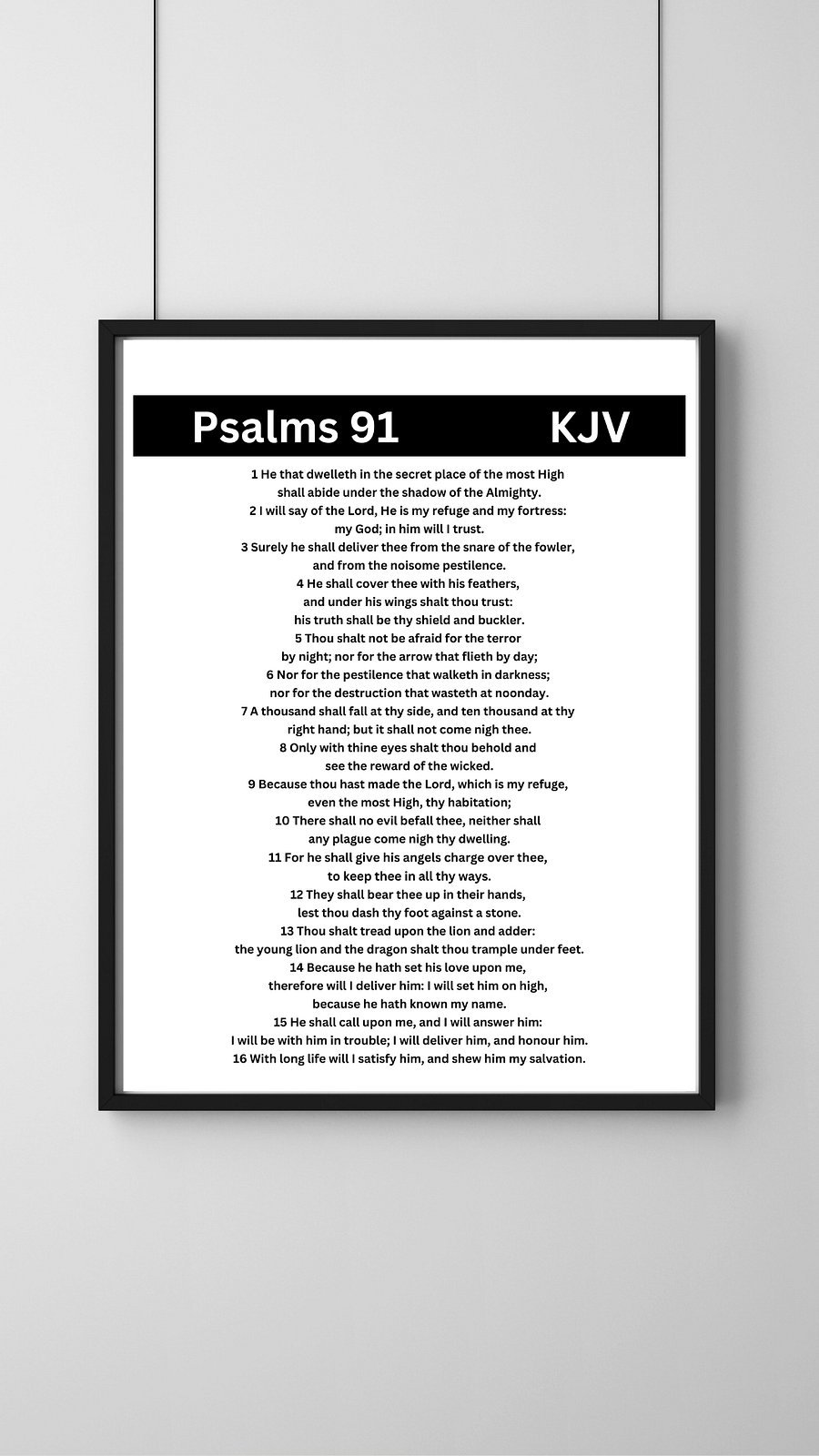 Psalms 91 product image (2)