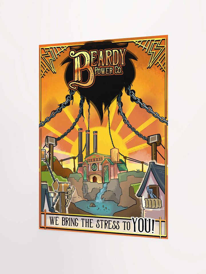 We bring the stress to YOU! print (Orange) product image (2)