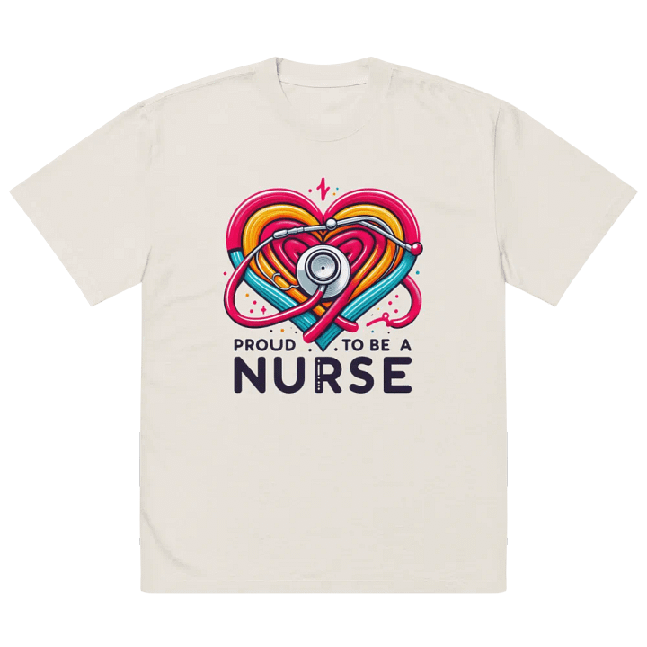 Heartbeat Pride Nurse Tee product image (14)