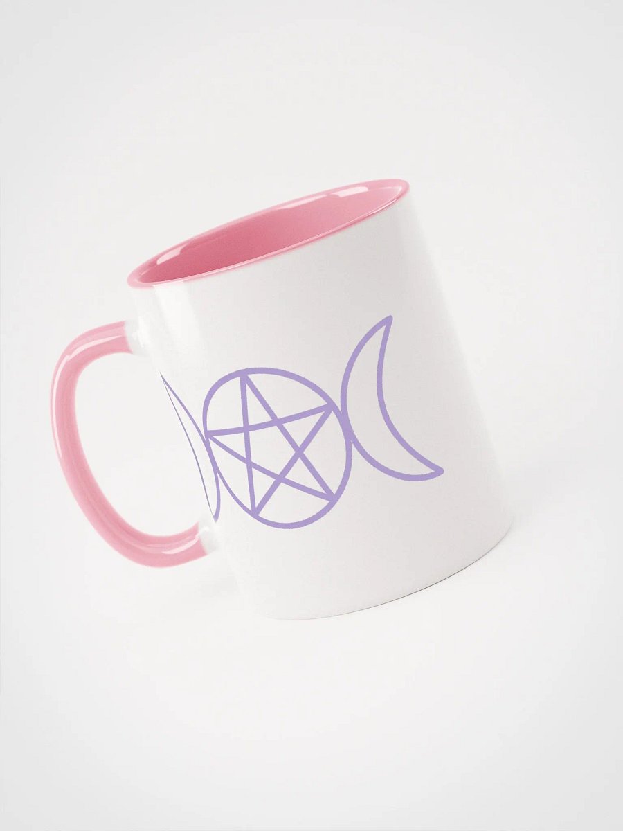 Lavender/Pink Pentacle Moons Mug product image (3)