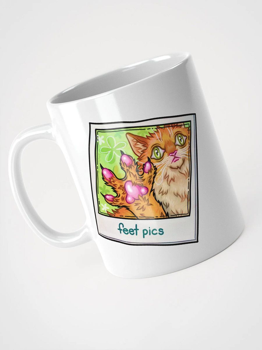 Cat Feet Pics White Mug product image (4)