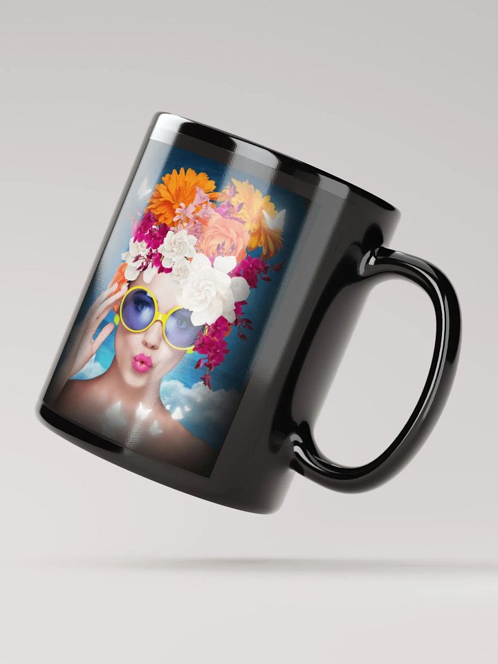Butterfly Bloom Surprise Mug, Image on both sides product image (3)