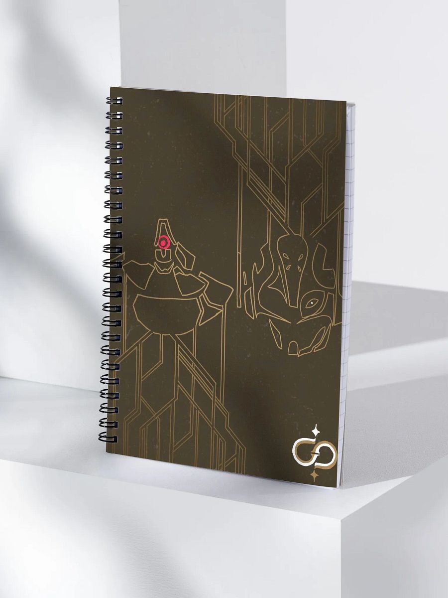 Pareidolia Lorebook Spiral Notebook product image (4)