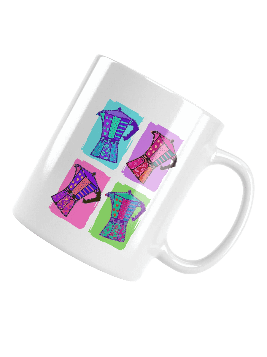 Pop Art Moka Pot Mug product image (10)