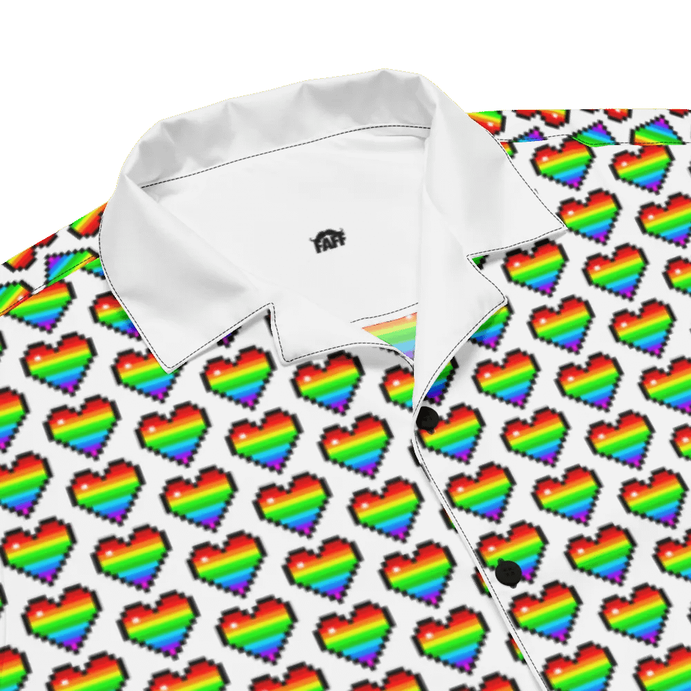 Hawaiian Shirt - Hearts product image (5)