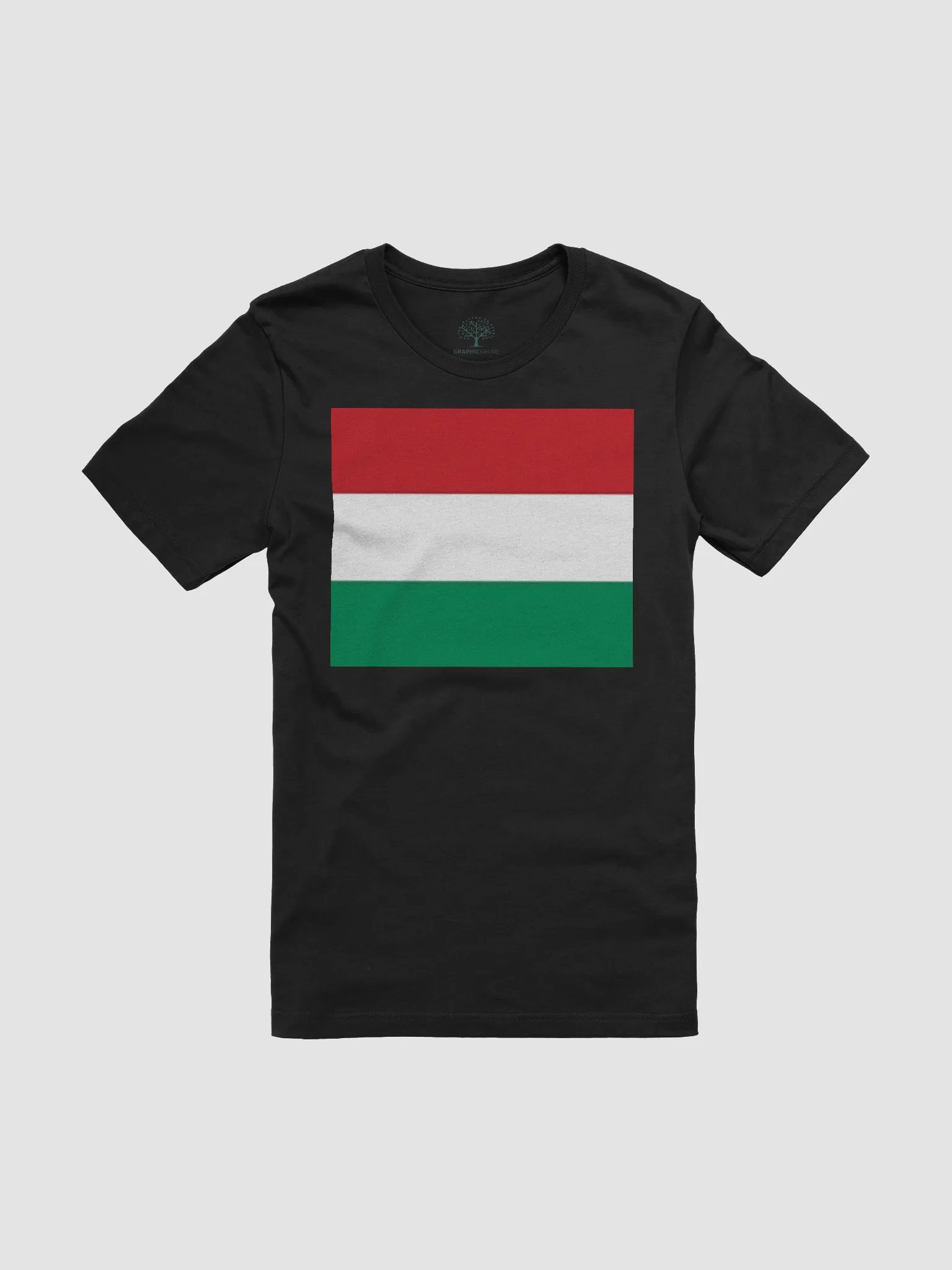 Exclusive Supersoft Unisex Hungary Flag Graphic Tee by Graphic Grove product image (3)