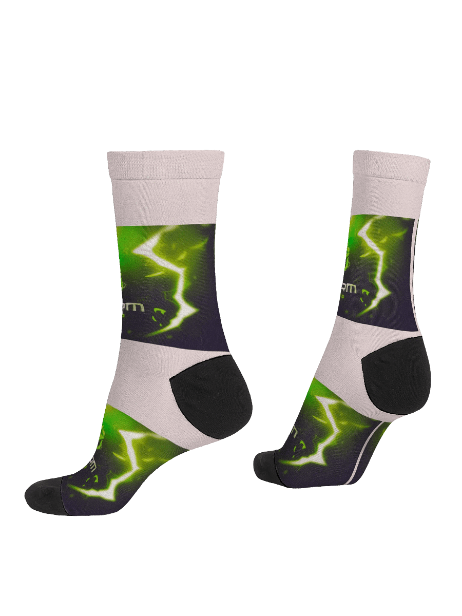 Invisible Elegance Storm Gaming Clan Crew Socks product image (4)
