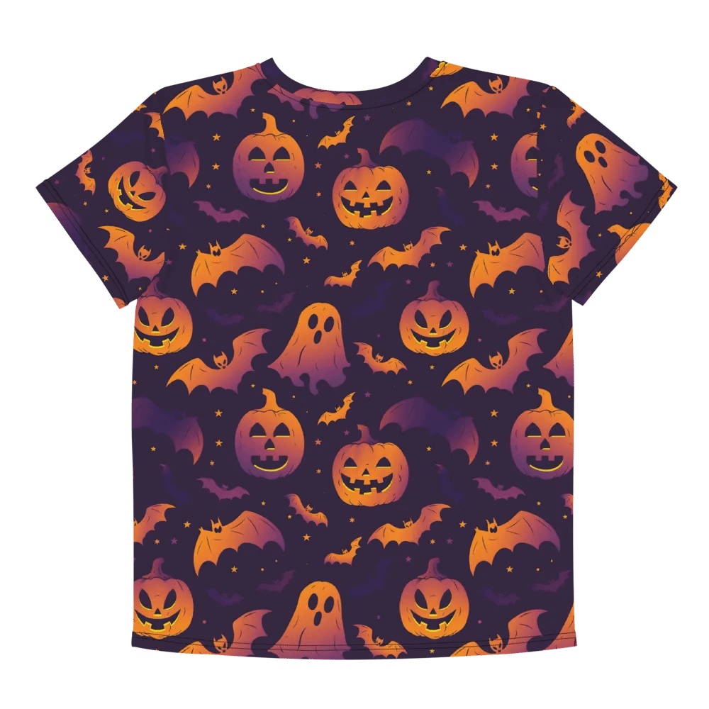 Smiley Pumpkin Halloween T-shirt product image (6)