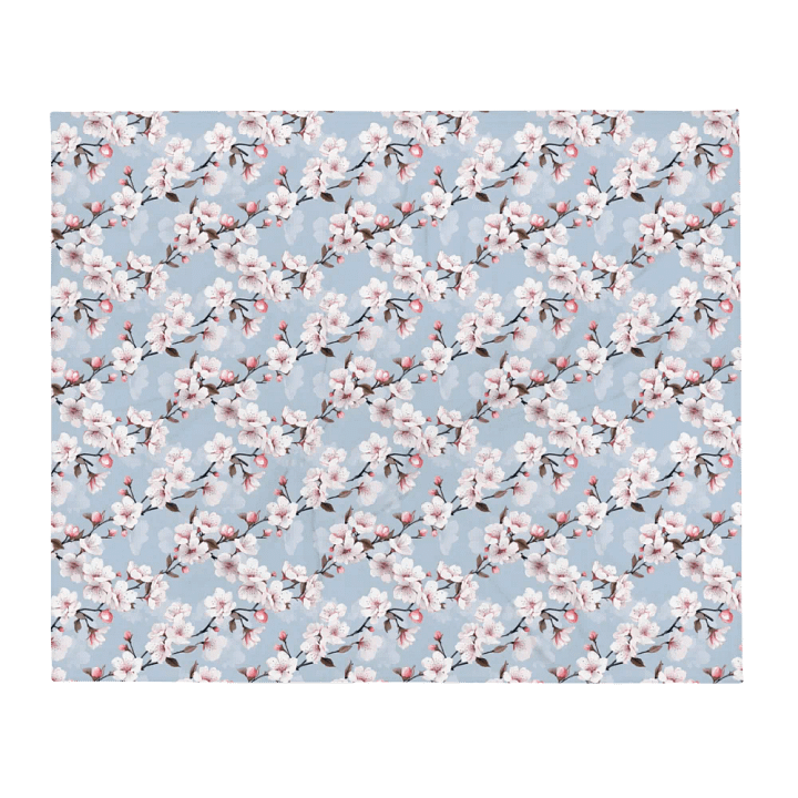 White Sakura Blanket product image (1)