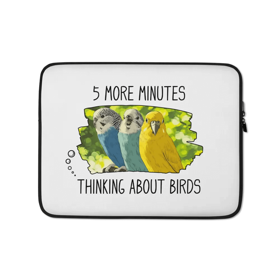 Funny Birds Laptop Sleeve product image (1)