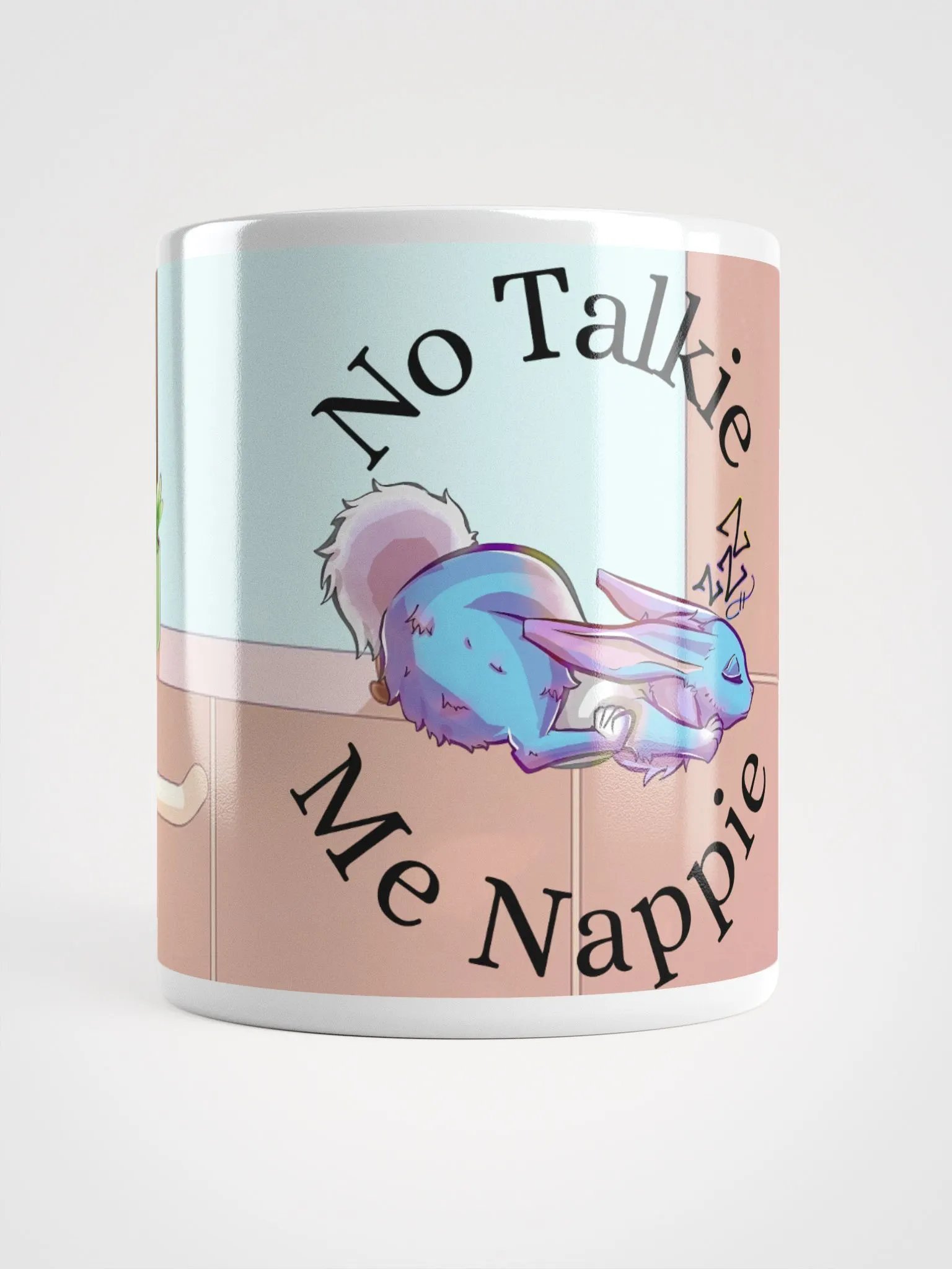 No Talking Me Nappie Mug product image (1)