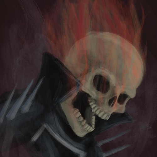 A lil quickie painting to do something different for a change.

#ghostrider #marvel #digitalpainting #art #artistsoninstagram