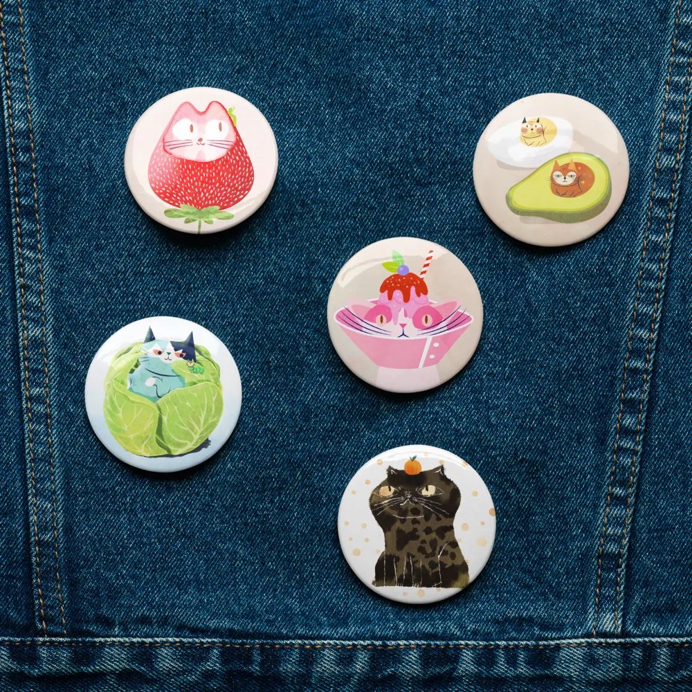 Pin Buttons Collection 1 (5 pcs) product image (6)