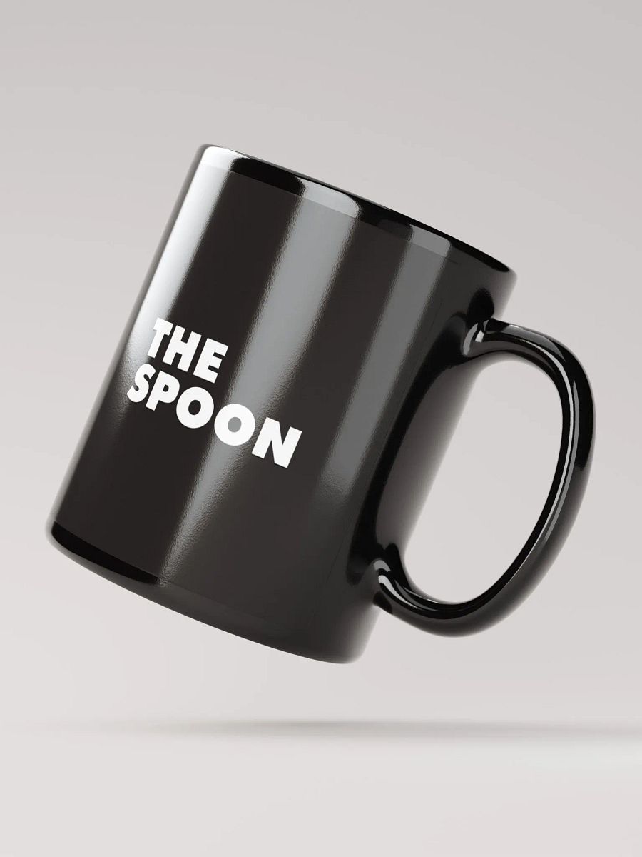 Spoon Mug - Black Glossy product image (2)