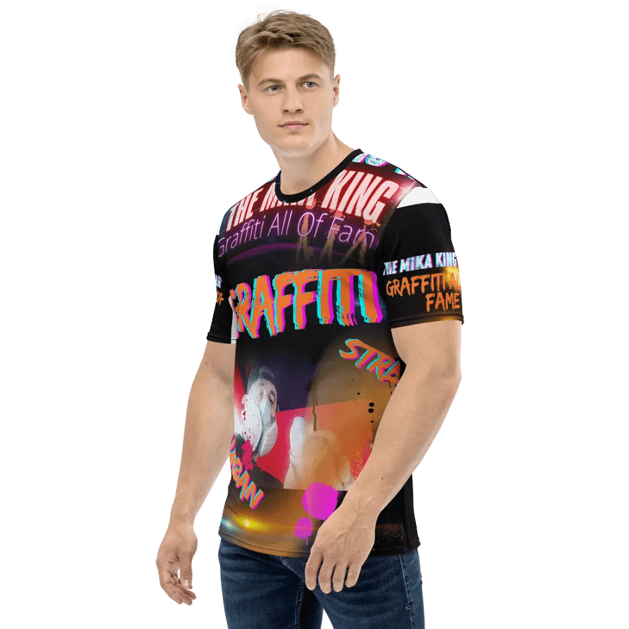 Camiseta The Mika King Graffiti All Of Fame Camiseta cuello redondo estampado integral product image (6)
