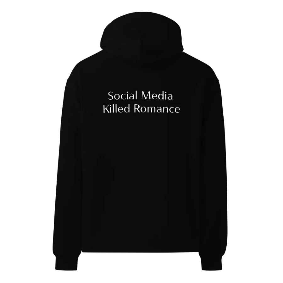 VOOLE Social Media Killed Romance Oversized Hoodie product image (3)