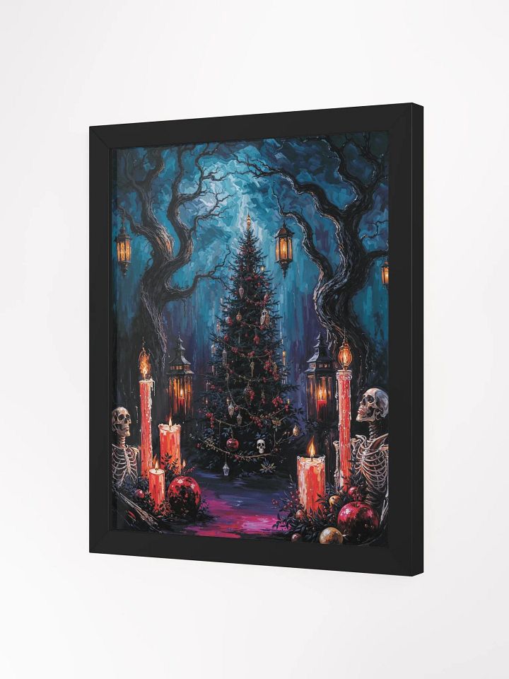 Gothic Christmas Tree Framed Matte Print product image (8)