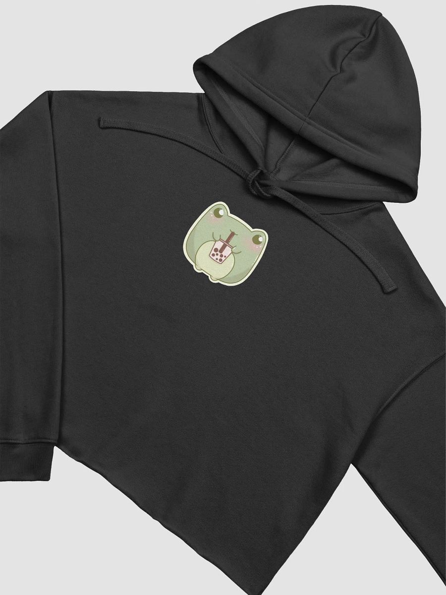 Sippy Boba Frog Cropped Hoodie! product image (3)