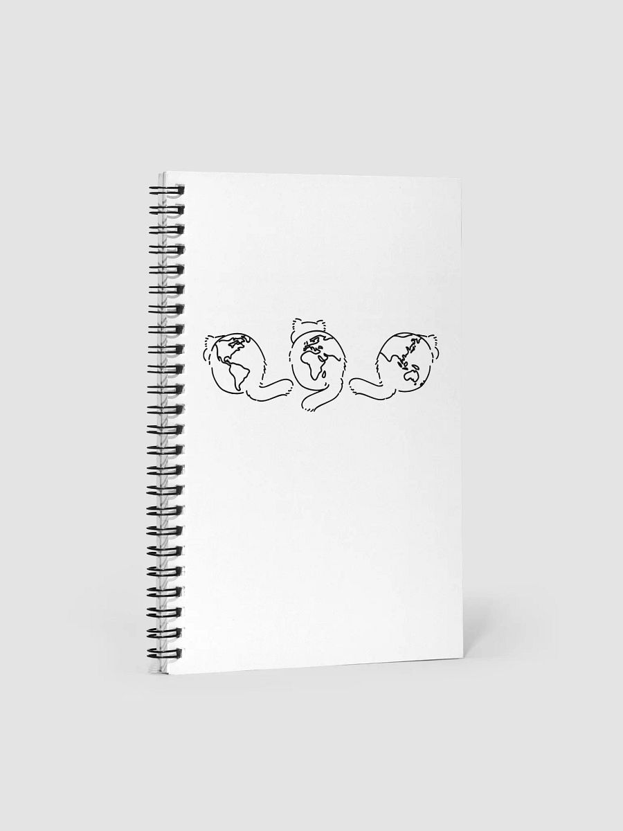 Planet Manul Trio - Spiral Notebook product image (1)