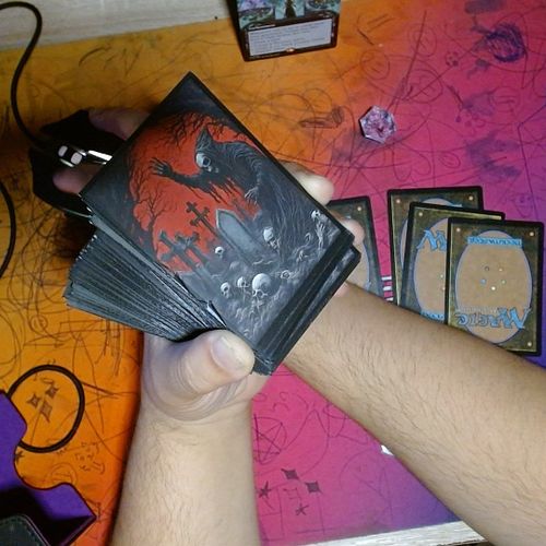 Oh No....Need New Sleeves! Love these ones from @ai_armor but they are wearing rough. Im never one to slam cards together to ...