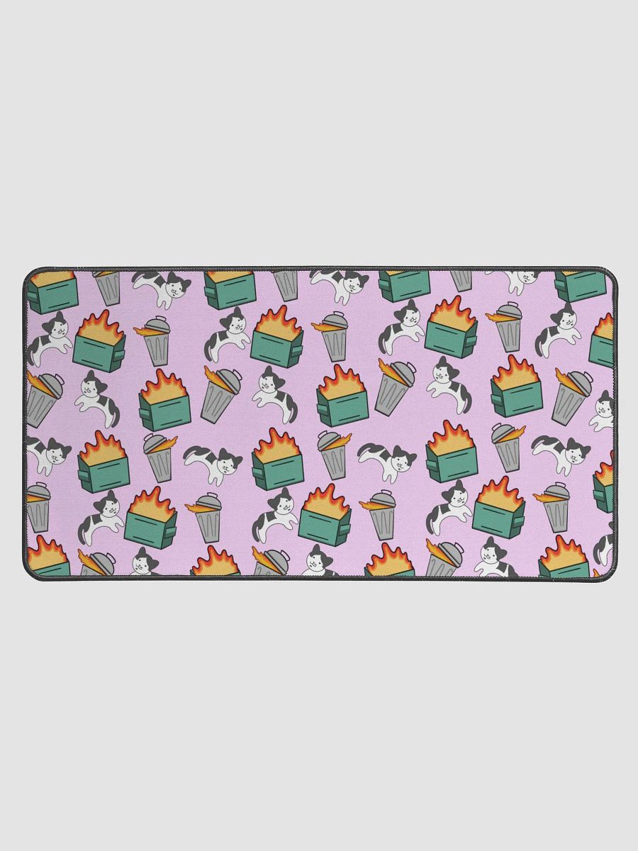 Dumpster Fire Desk Mat product image (1)
